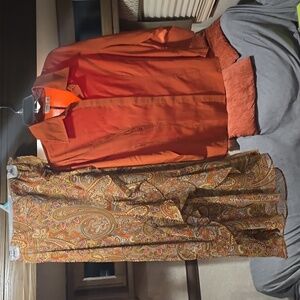 EXCELLENT CONDITION skirt and top set